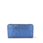 Cartera Grande Cierre Sencillo color Azul Eléctrico - Imagen 3