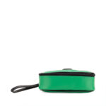 Cosmetiquera Chica con Maneral color Verde