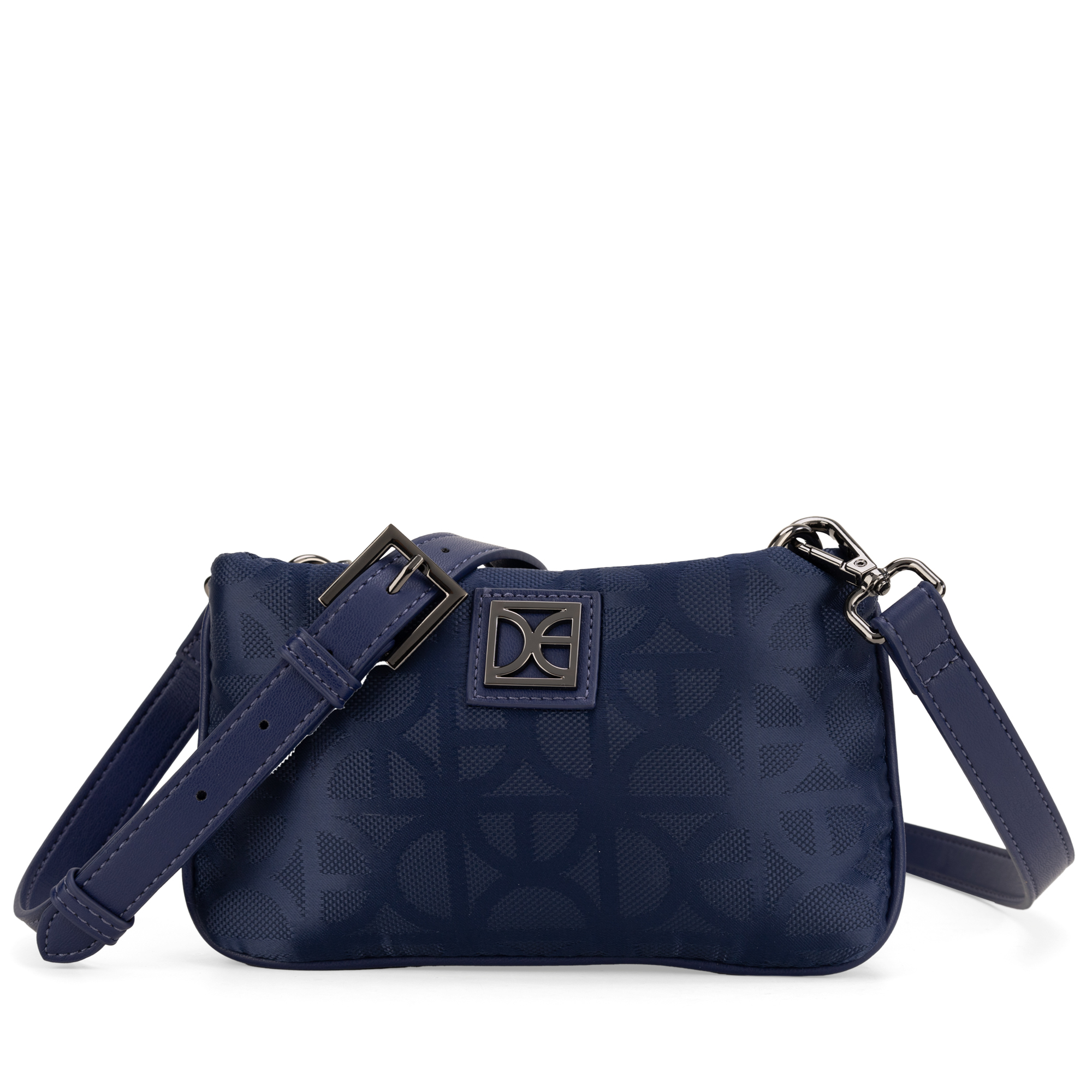 2BICO24634AZU_1.jpg Cartera Grande Textil Doble Función color Azul - Imagen 1