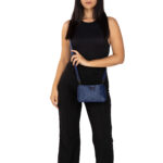 Cartera Grande Textil Doble Función color Azul - Imagen 2