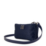 Cartera Grande Textil Doble Función color Azul - Imagen 3