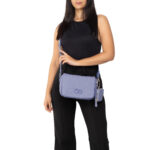 Bolsa Crossbody Acolchada con Monedero color Lila - Imagen 2