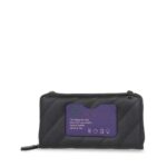 Cartera Grande 2 en 1 Cierre Sencillo color Negro