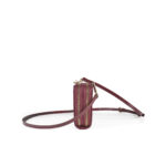 Cartera Grande Charol Doble Uso color Rojo Tinto - Imagen 4