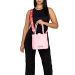 Bolsa Satchel Mediana Oe x Hello Kitty color Rosa - Imagen 2