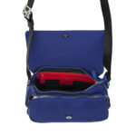 Bolsa Satchel Mediana Textil con Monedero color Azul - Imagen 2