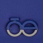 Bolsa Satchel Mediana Textil con Monedero color Azul - Imagen 5