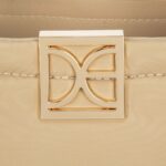 Bolsa Satchel Grande Textil color Camel - Imagen 5