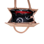 Bolsa Tote Grande Atemporal color Nude - Imagen 5