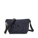 Bolsa Crossbody Chica con Rubber color Azul Marino