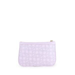 Cartera Pouch Monograma Estampado con Maneral color Lila - Imagen 3