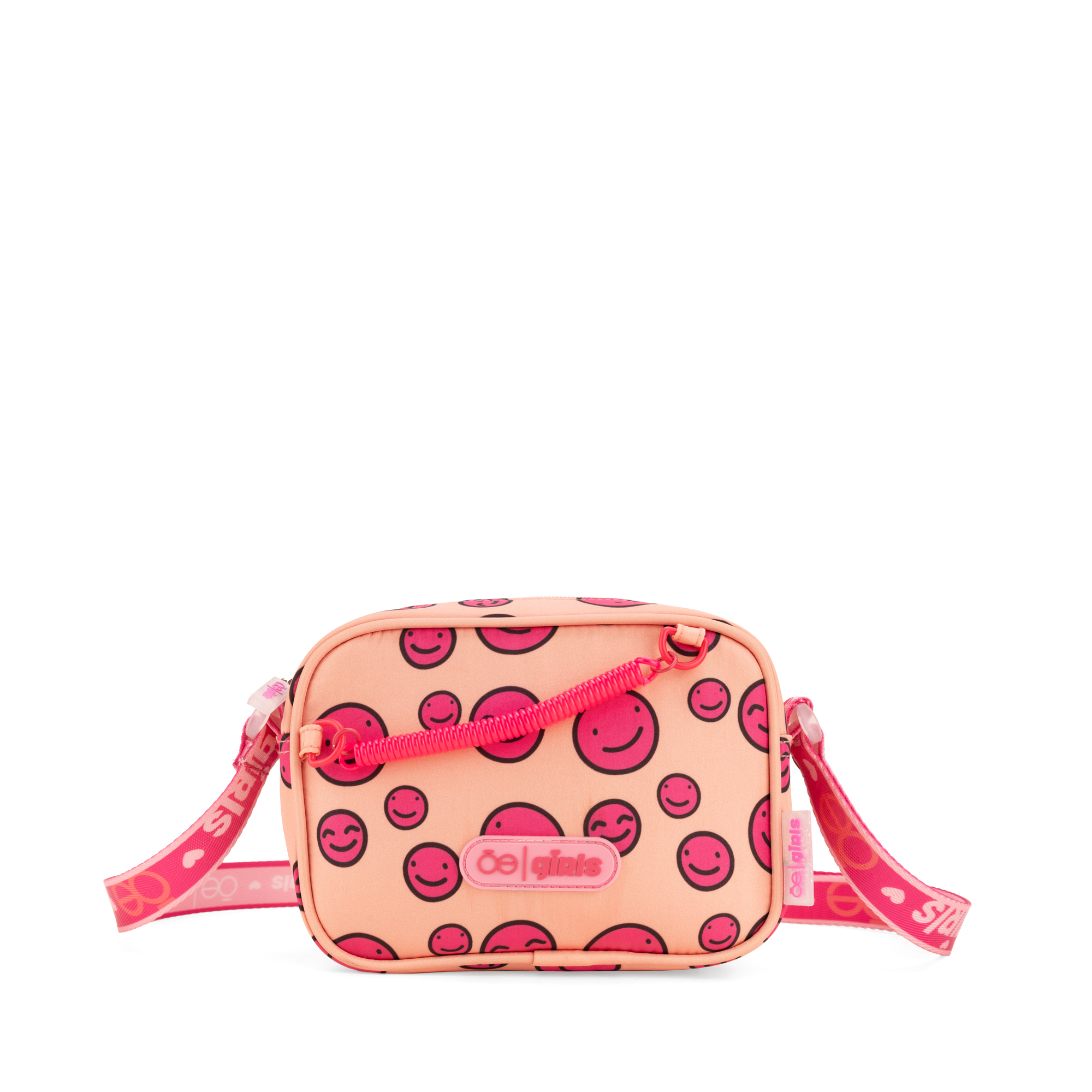 4BLGI24857ROS_1.jpg Bolsa Crossbody Mediana Textil para Niña color Rosa - Imagen 1