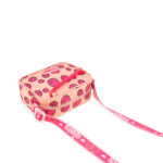 Bolsa Crossbody Mediana Textil para Niña color Rosa - Imagen 4