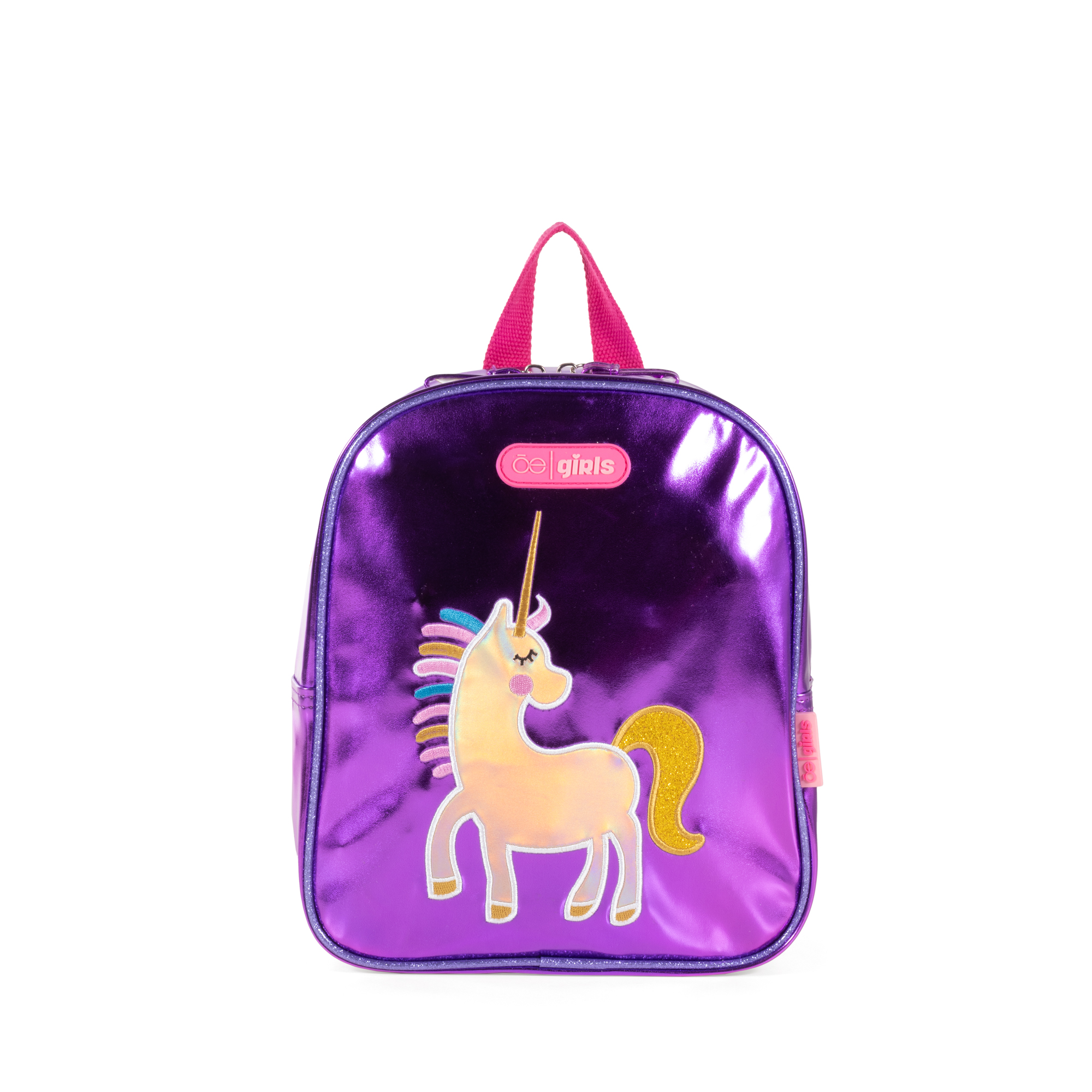 Mochila Mediana para Niña Unicornio color Morado