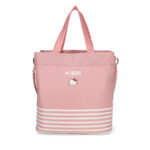 Pañalera Tote Oe x Hello Kitty con Accesorios color Rojo - Imagen 4