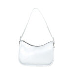 Bolsa Baguette Troquelado Monograma color Plata