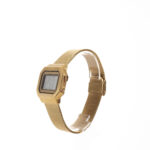 Reloj Digital de Acero Inoxidable, Color Oro - Imagen 5