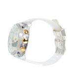 Reloj Digital Strap Transparente color Oro - Imagen 4