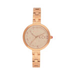 Reloj Básico Análogo Extensible de Acero Inoxidable color Copper