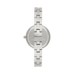 Reloj Básico Análogo Extensible de Acero Inoxidable color Plata - Imagen 2