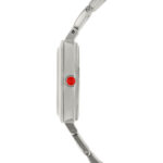 Reloj Básico Análogo Extensible de Acero Inoxidable color Plata - Imagen 3