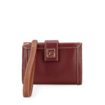 Cartera Chica Flap con Maneral color Rojo