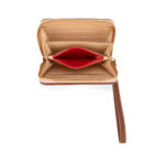 Cartera Mediana Cierre Sencillo con Maneral color Beige - Imagen 3