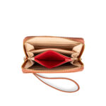 Cartera Cierre Sencillo Mediana con Maneral color Naranja - Imagen 4