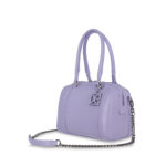 Bolsa Bowling con Charm color Lila - Imagen 3