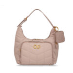 Bolsa Hobo Grande con Monedero color Rosa