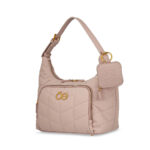 Bolsa Hobo Grande con Monedero color Rosa - Imagen 3