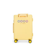 Maleta 20 plg de Cabina Rígida Peanuts x oe color Amarillo - Imagen 4