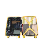 Maleta 20 plg de Cabina Rígida Peanuts x oe color Amarillo - Imagen 5