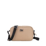 Bolsa Crossbody Chico Textil color Beige