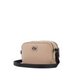 Bolsa Crossbody Chico Textil color Beige - Imagen 3