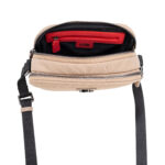 Bolsa Crossbody Chico Textil color Beige - Imagen 5