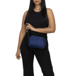 Bolsa Crossbody Chico Textil color Azul Marino - Imagen 2