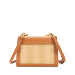 Bolsa Briefcase Chica con Mascada color Café - Imagen 4