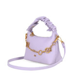 Bolsa Satchel Chica Detalle Cadena color Lila - Imagen 5