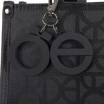 Bolsa Satchel Grande Charm de Monograma color Negro - Imagen 5
