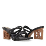 2CZP25337 CALZADO CLOE SANDALIA TACON NEGRO - Imagen 4