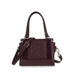 Bolsa Satchel Chica Atemporal color Rojo Tinto