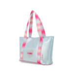 Bolsa Tote Mediana Acabado Iridiscente para Niña color Azul - Imagen 2