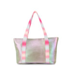 Bolsa Tote Mediana Acabado Iridiscente para Niña color Lila - Imagen 3