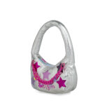 Bolsa Satchel para Niñas Estrellas color Plata - Imagen 3