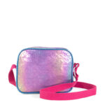Bolsa Crossbody para Niña Acabado Iridiscente color Morado - Imagen 3