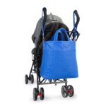 Pañalera Tote Textil con Accesorios color Azul - Imagen 5