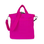 Pañalera Tote Textil con Accesorios color Magenta