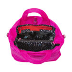 Pañalera Tote Textil con Accesorios color Magenta - Imagen 2
