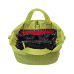 Pañalera Tote Textil con Accesorios color Verde - Imagen 2